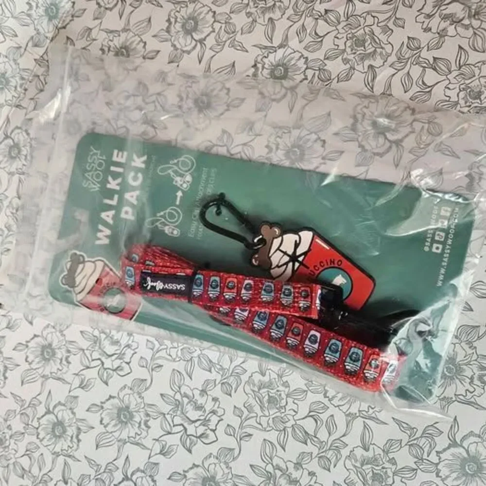 NEW Sassy Woof Leash & Potty Pal Combo